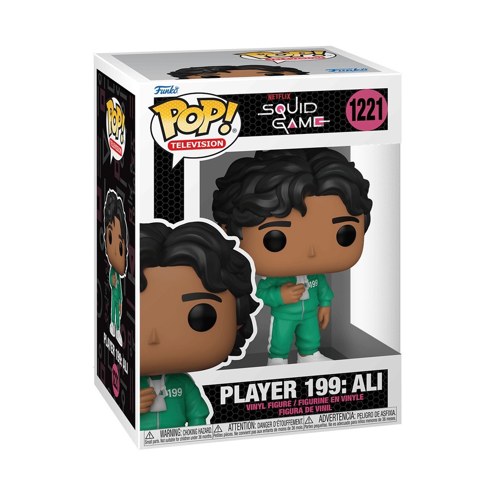 Funko Pop! Vinyl Squid Game Player 199 Ali #1221 Television Figure